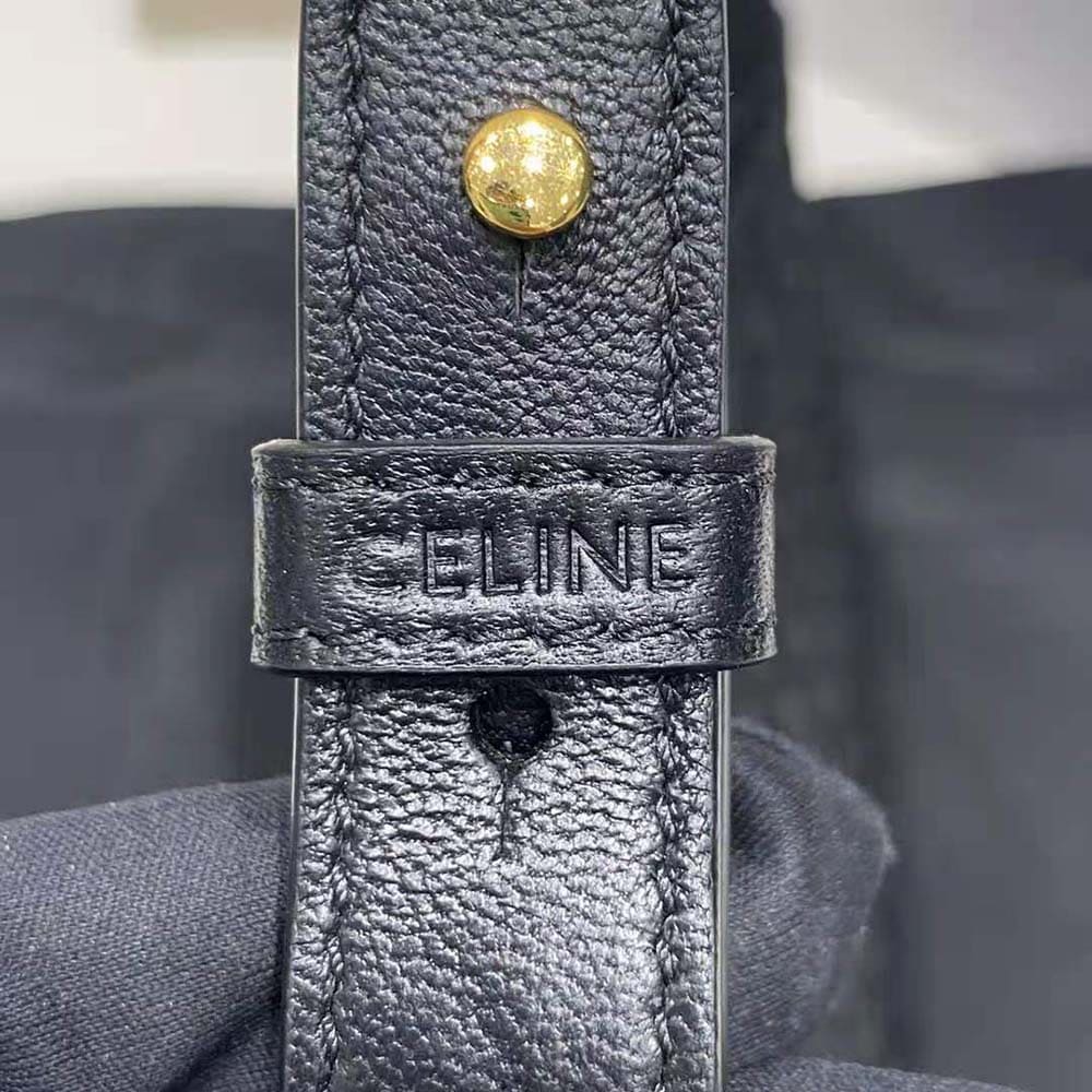 TÚI Celine Women AVA Bag in Quilted Lambskin-Black