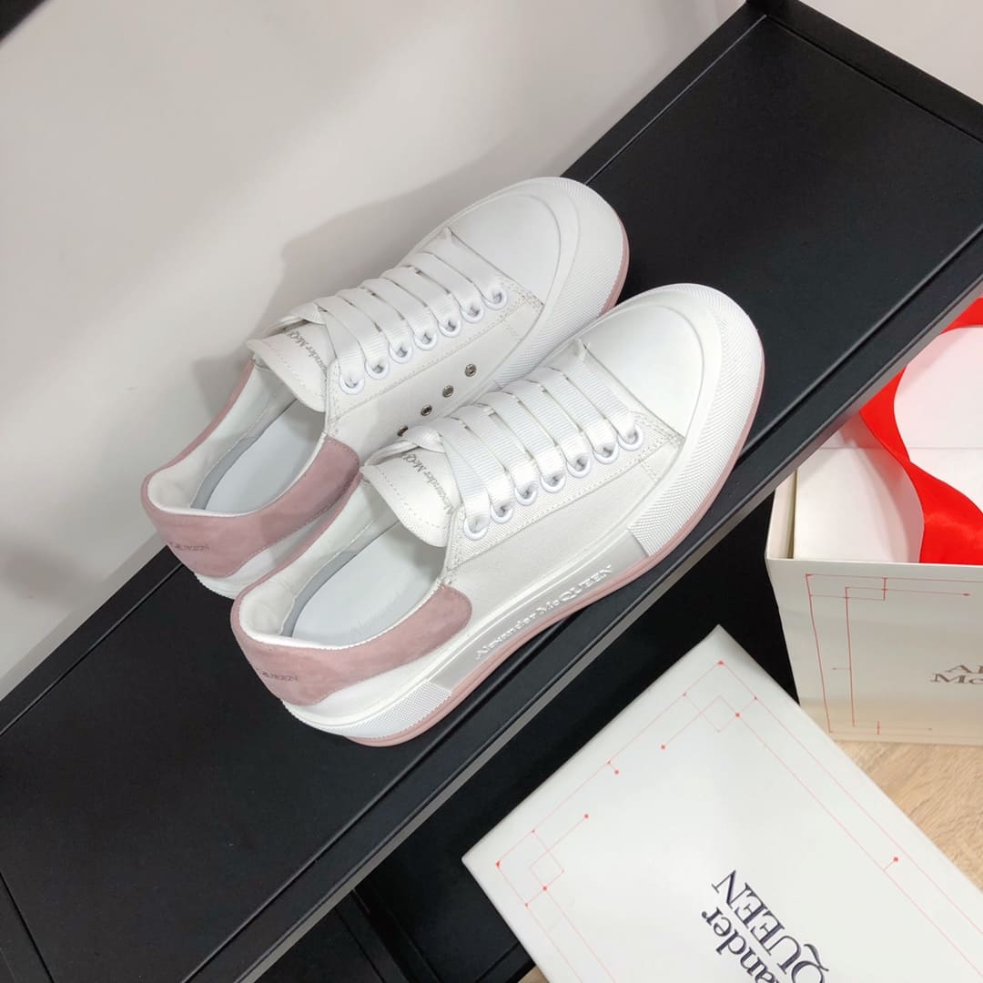 GIÀY ALEXANDER MCQUEEN SNEAKERS SHOES AAA UNISEX NAM VÀ NỮ DA BÊ HẢO HẠNG