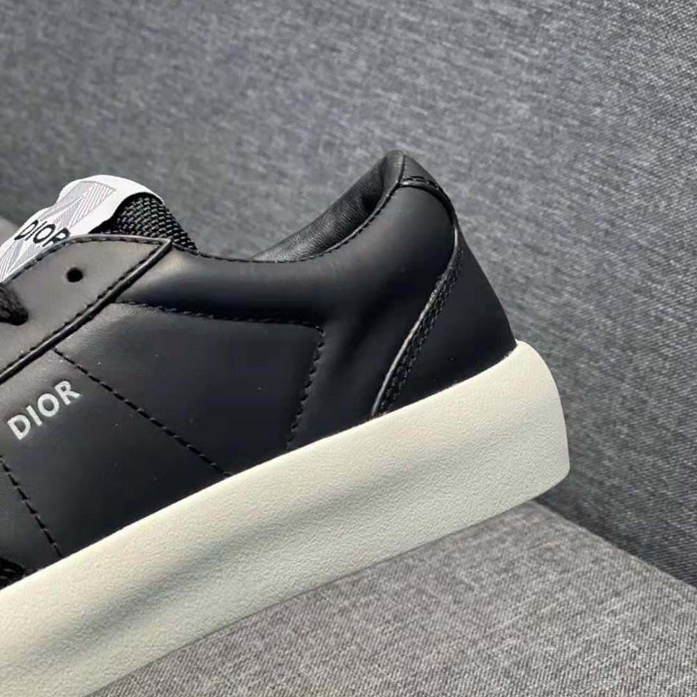 GIÀY DIOR B101 Sneaker Black Nubuck Calfskin