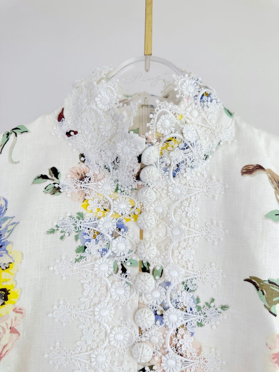 VÁY ZIMMERMANN Flower Vintage Dress High Classy