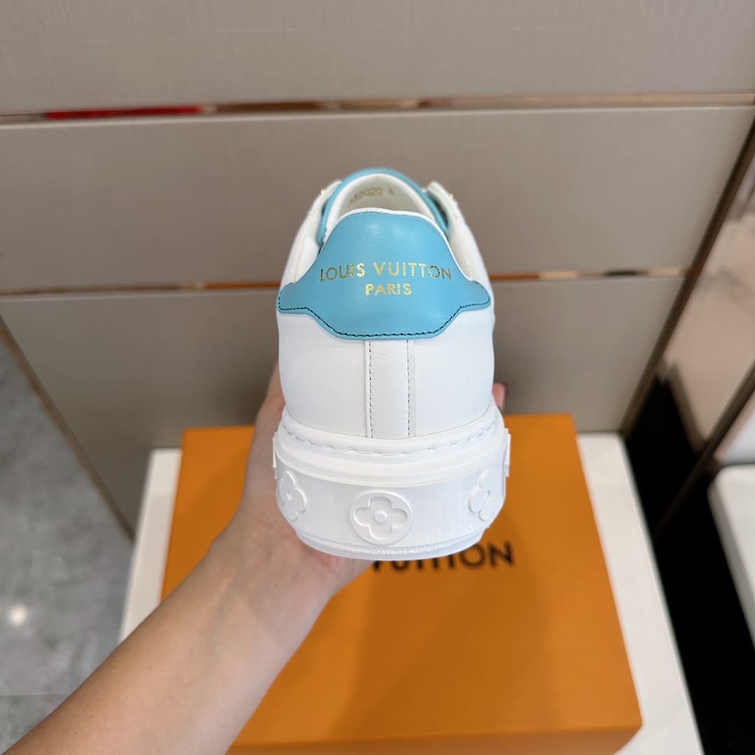 GIÀY LOUIS VUITTON TIME OUT MONOGRAM SNEAKERS SHOES AAA
