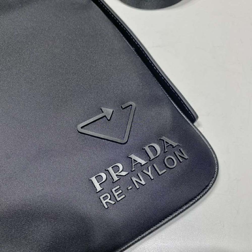TÚI PRADA Re-Nylon and Saffiano Leather Shoulder Bag
