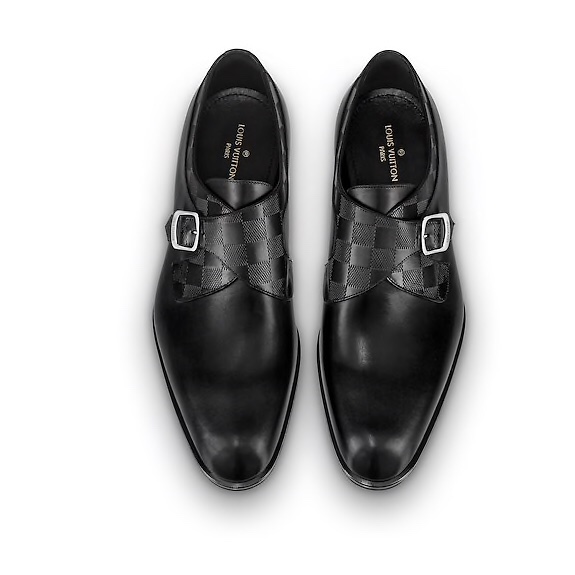 GIÀY LOUIS VUITTON MONOGRAM BLACK SHOES
