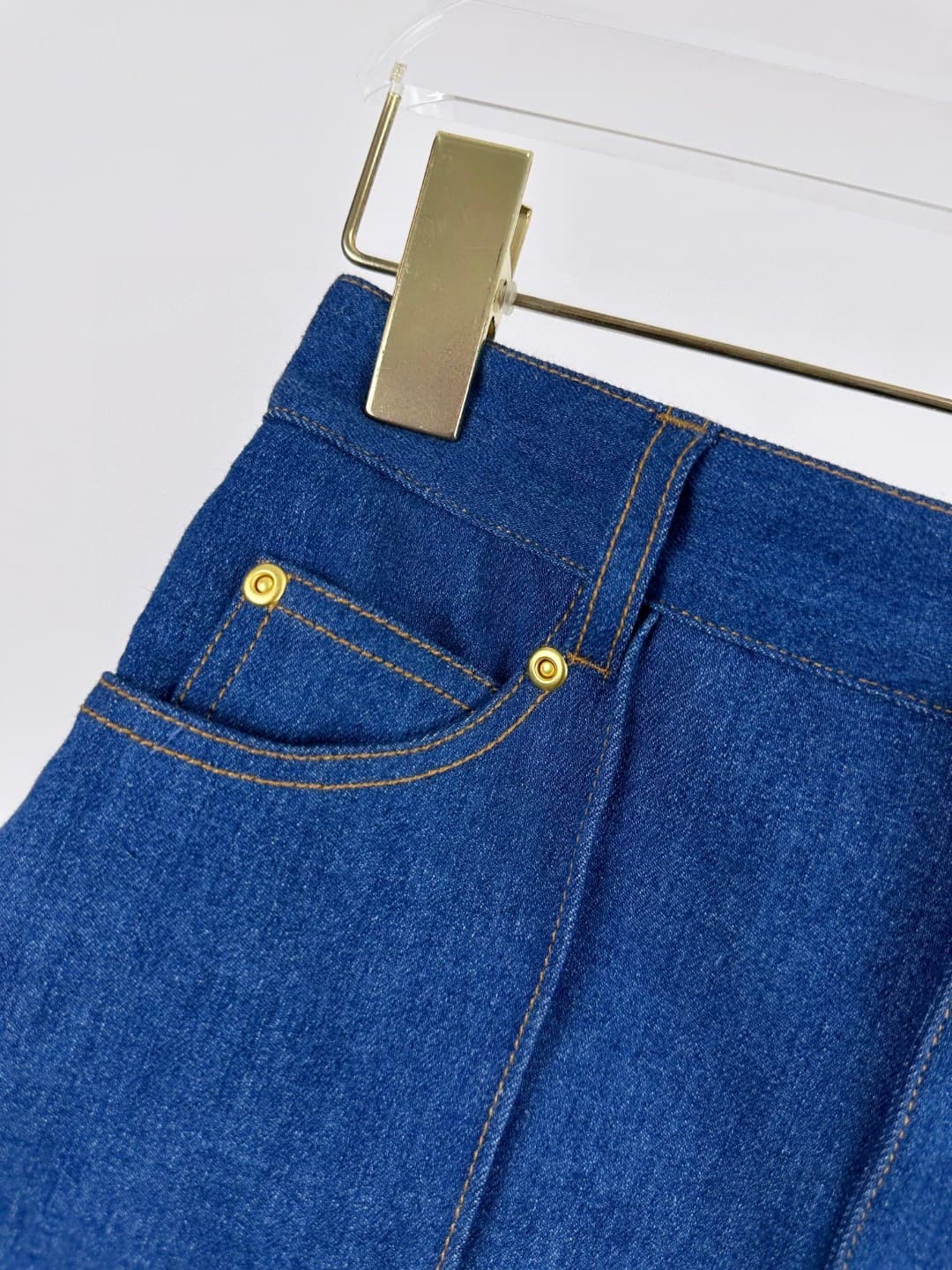 QUẦN ZIMMERMANN All Blue Denim Vintage High Classy