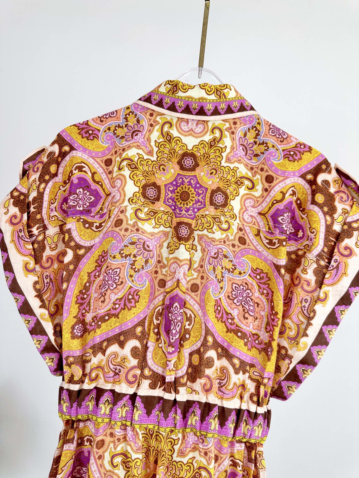VÁY ZIMMERMANN Violet Flower Vintage Dress