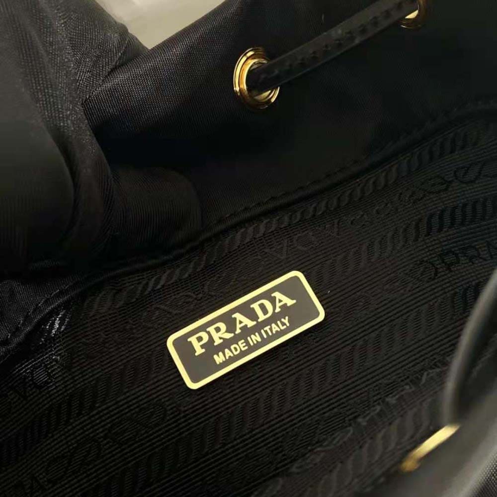 TÚI Prada Women Re-Nylon and Brushed Leather Bag-Black