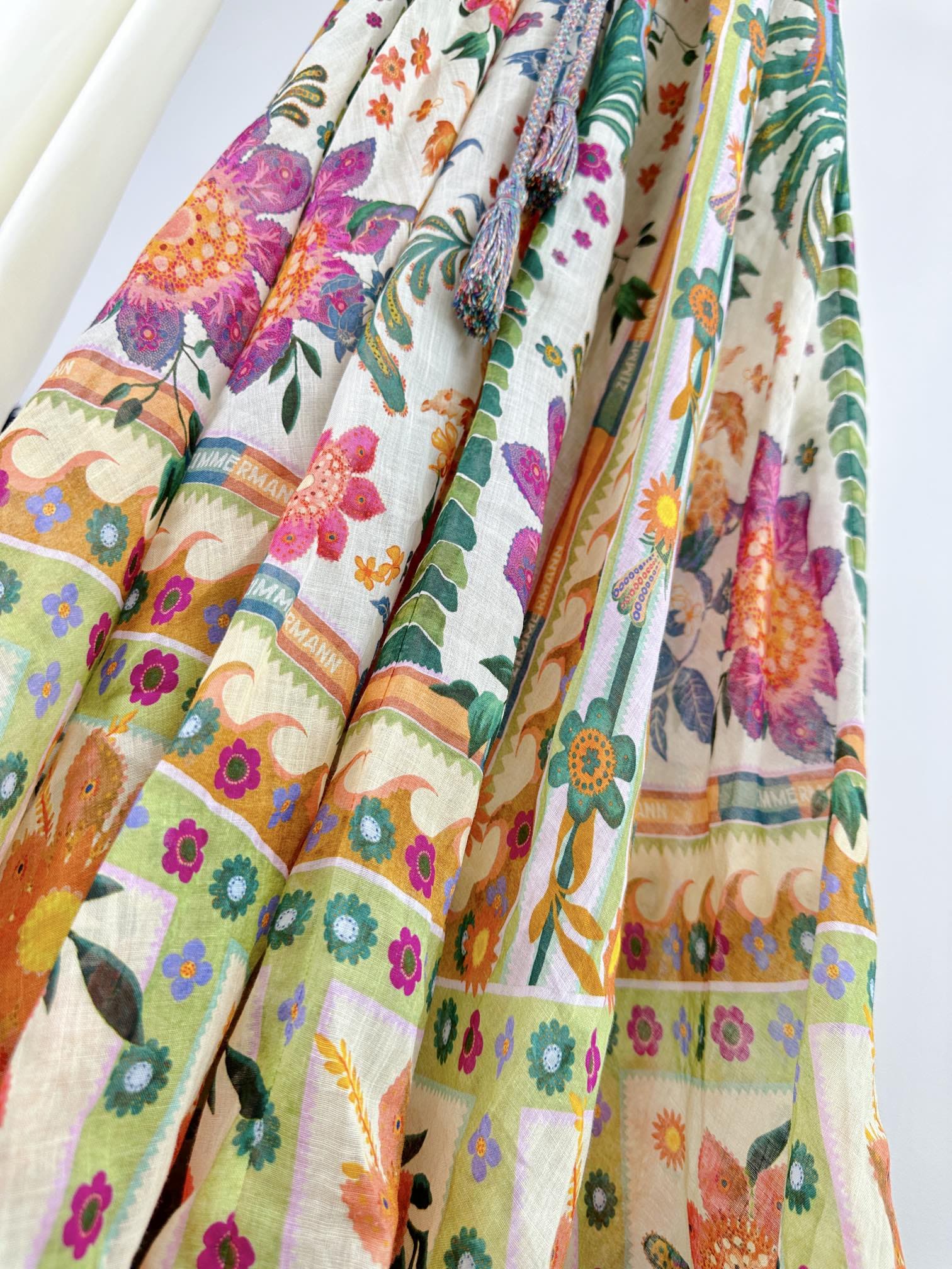 VÁY ZIMMERMANN Floral Vintage Dress