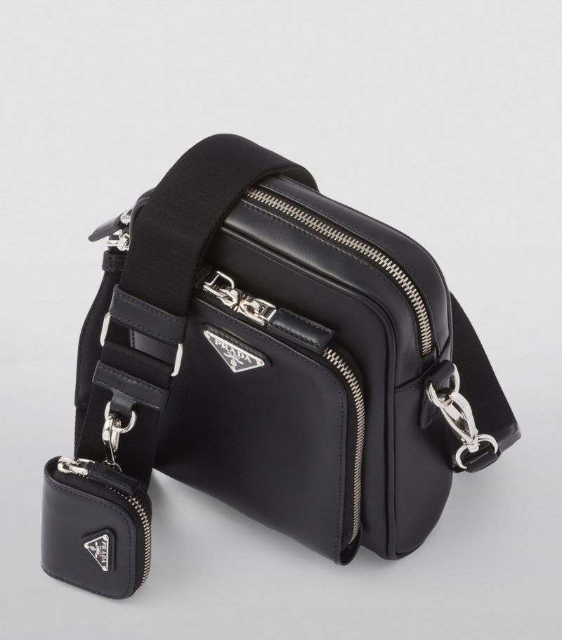 TÚI PRADA  Leather Triangle Shoulder Bag