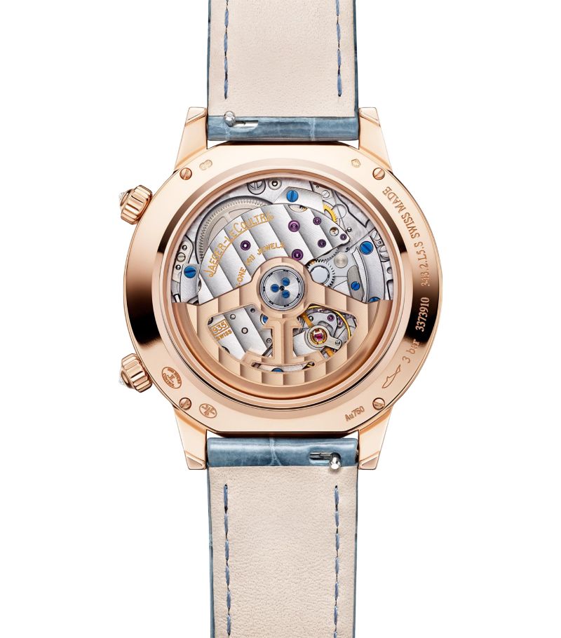 Đồng hồ JAEGER-LECOULTRE  Rose Gold Rendez-Vous Moon Watch 36mm mặt số màu xanh