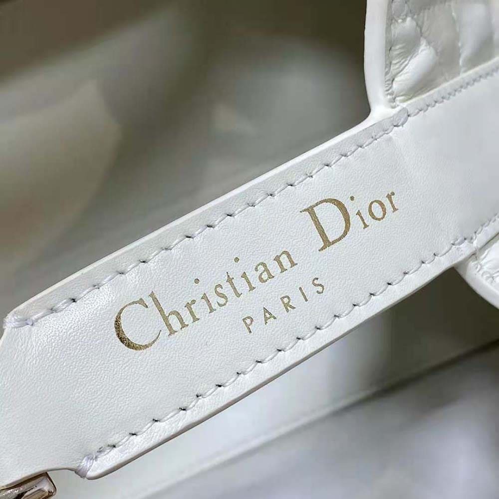 TÚI Dior Women Medium Dior Toujours Bag Latte Macrocannage Calfskin