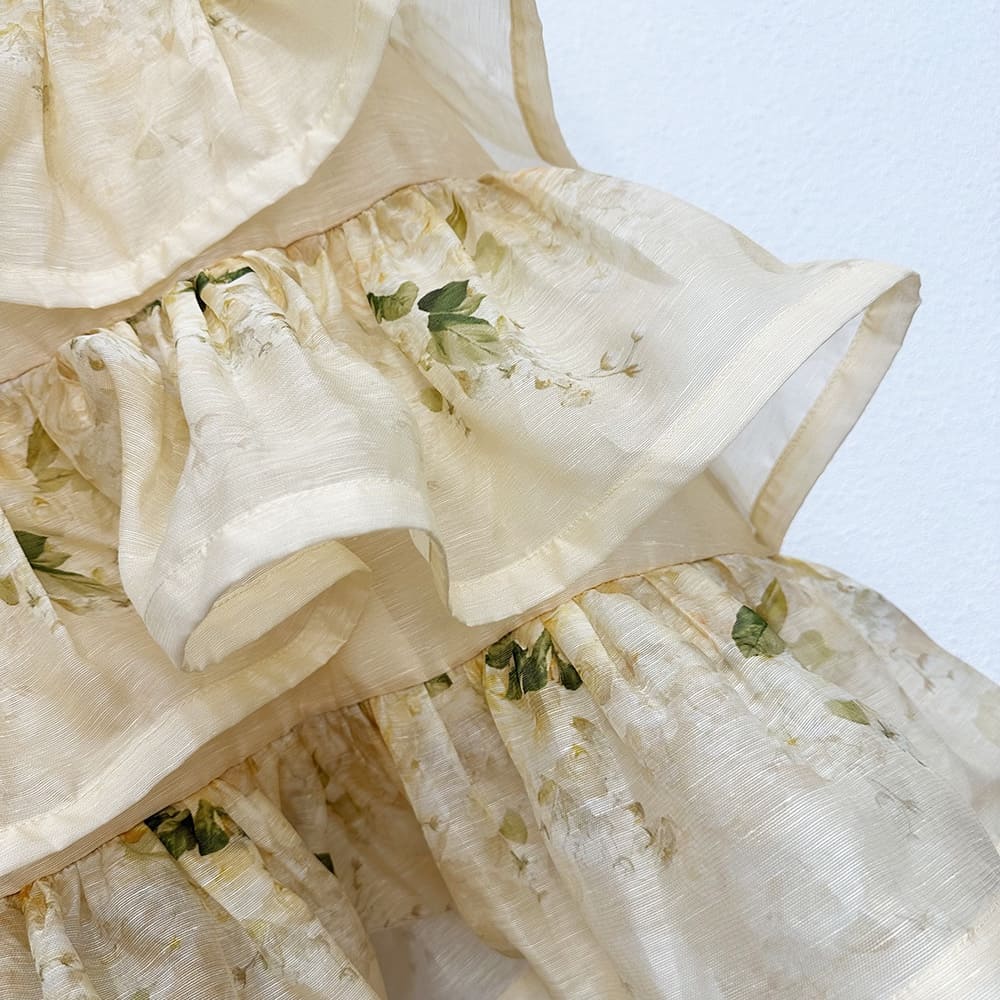 VÁY ZIMMERMANN Flower Vintage Dress High Classy