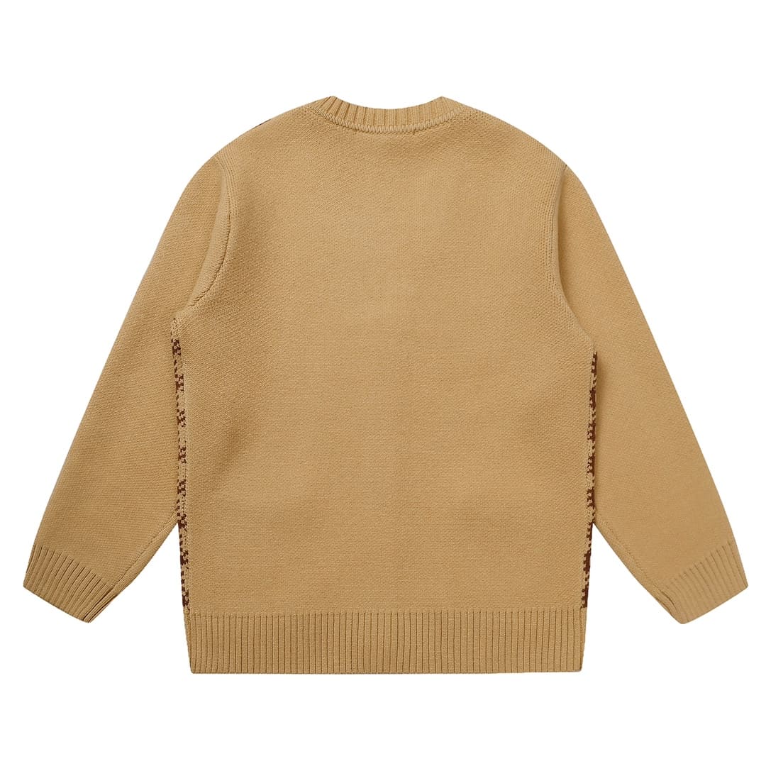 ÁO GUCCI Cashmere Brown Sweater