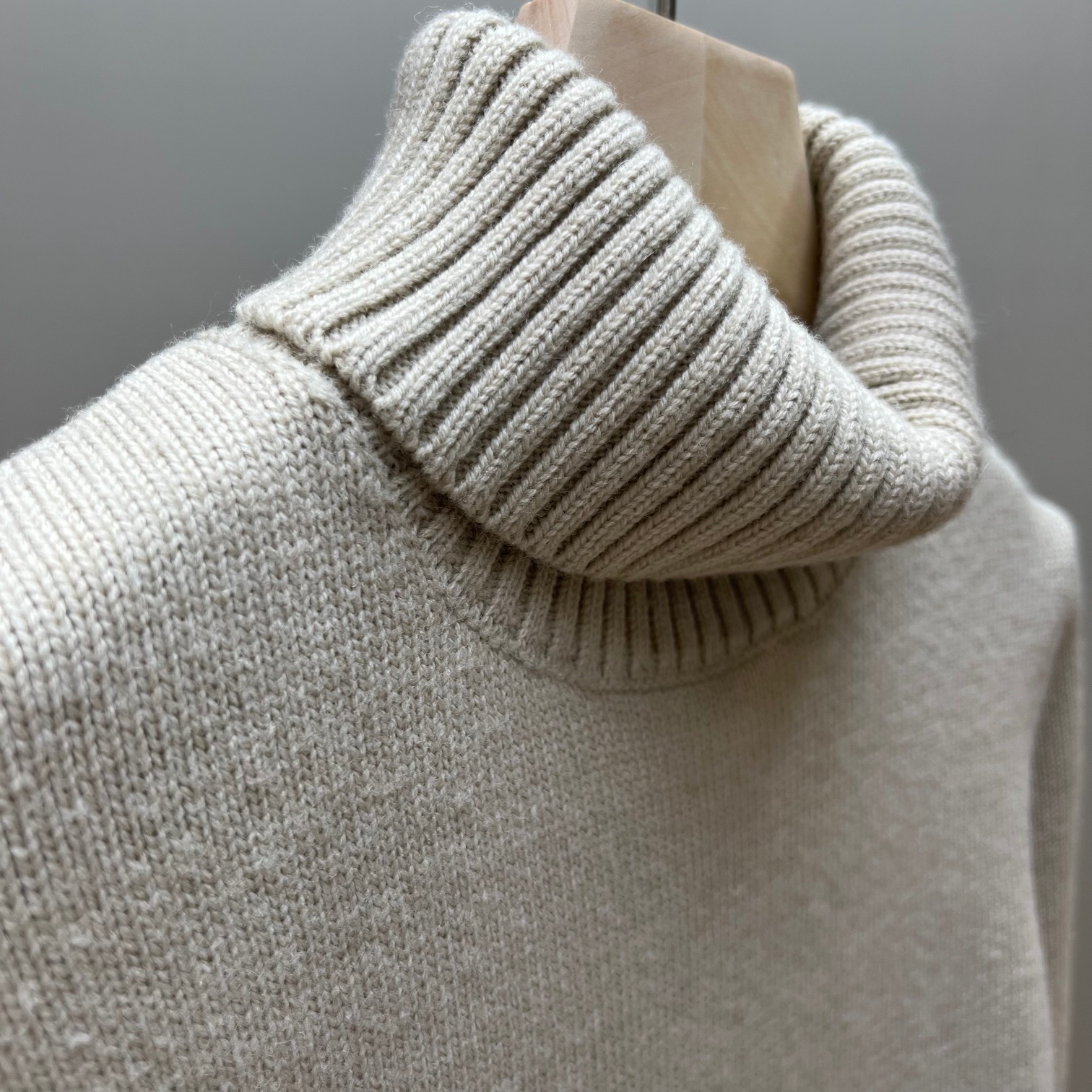 ÁO AMI embroidered Wool-jersey sweatshirt