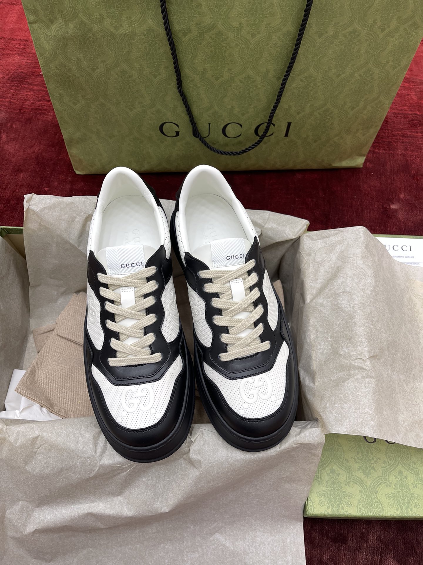 GIÀY GUCCI GG SNEAKER SHOES AAA