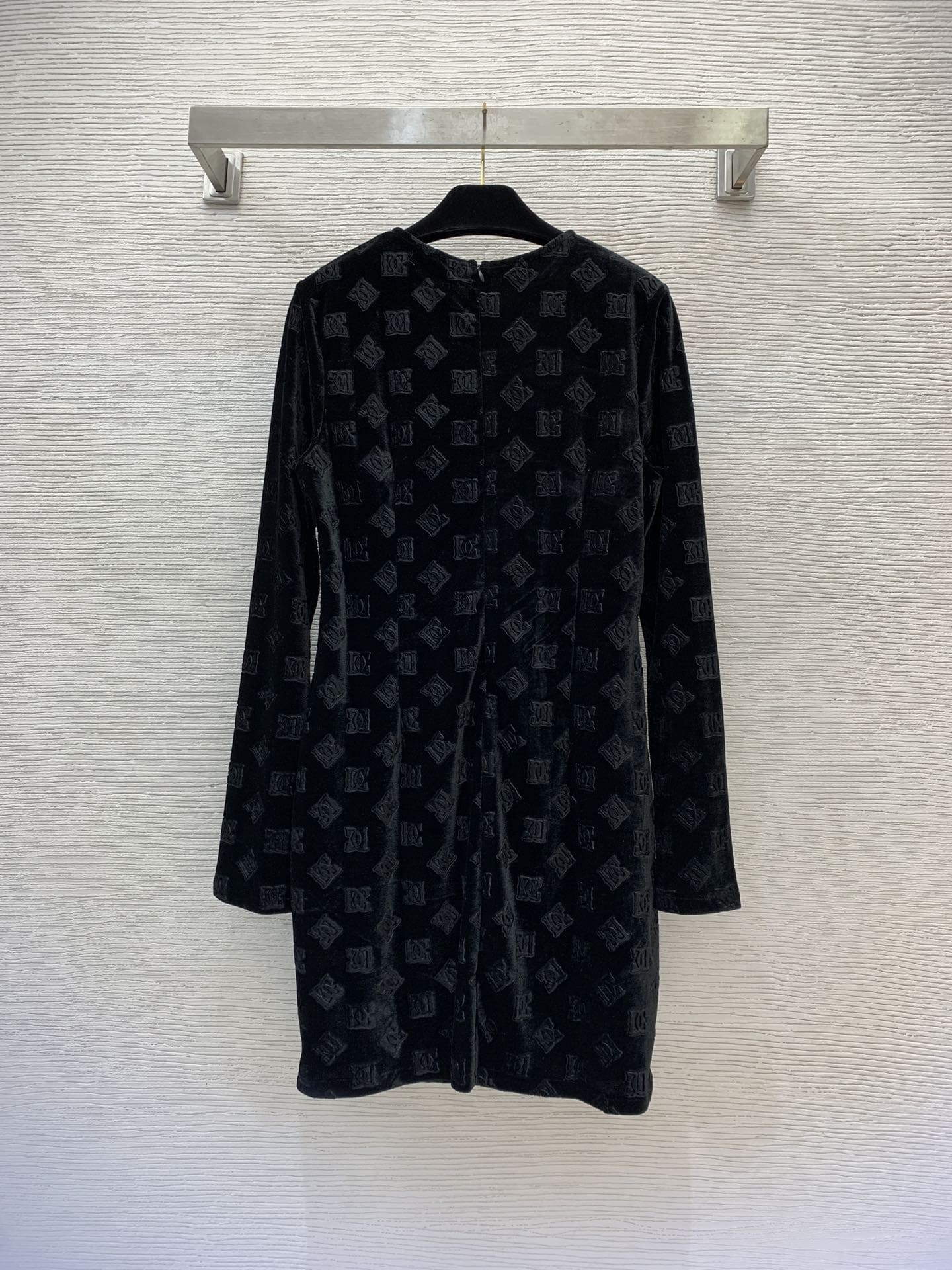 VÁY DOLCE & GABBANA Party Velvet Long Dress High Classy vải nhung nổi