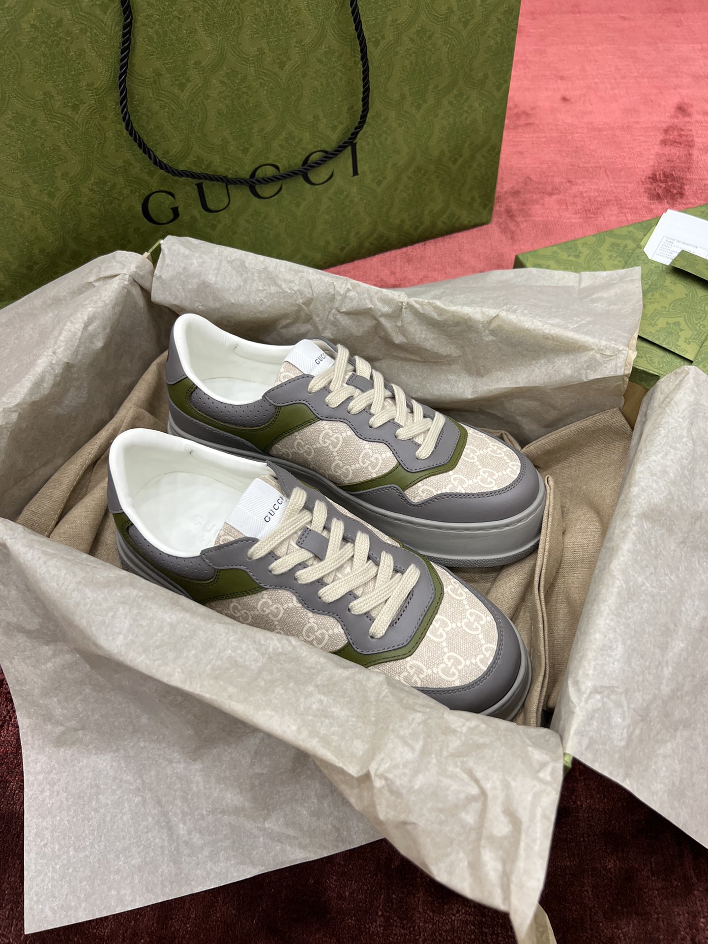 GIÀY GUCCI GG SNEAKER SHOES AAA