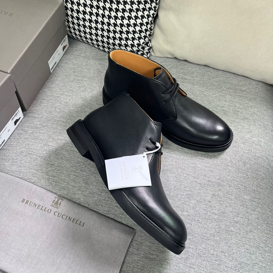 GIÀY BRUNELLO CUCINELLI CHELSEA BOOTS SHOES AAA DA BÊ HẢO HẠNG