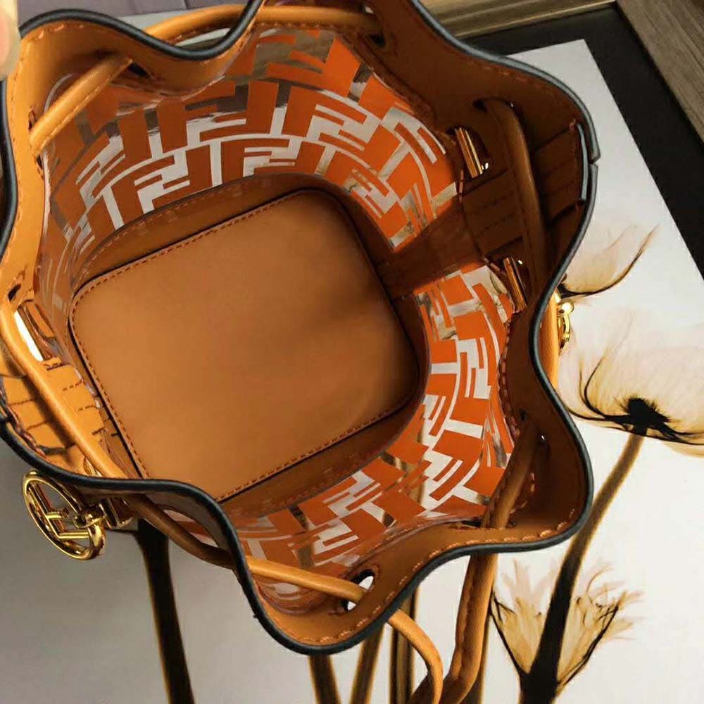 TÚI Fendi Women MON TRESOR PU Mini-Bag-Orange