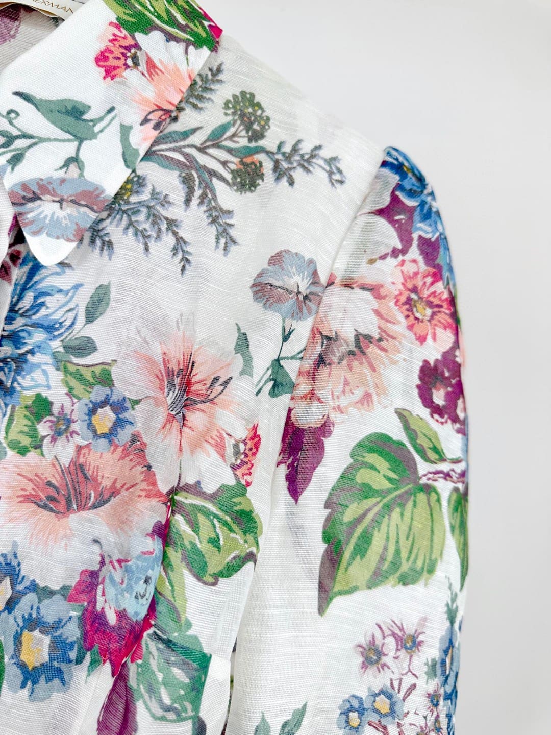 ÁO ZIMMERMANN Flower Vintage Dress High Classy