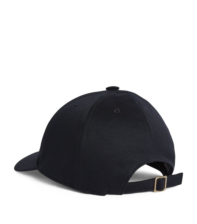 MŨ THOM BROWNE Name Tag Baseball Cap