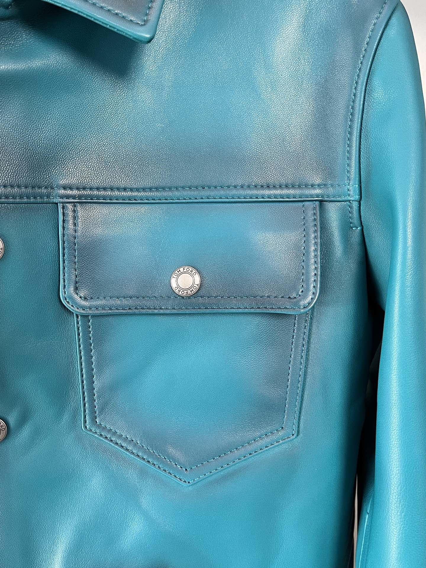 ÁO TOM FORD LEATHER JACKET