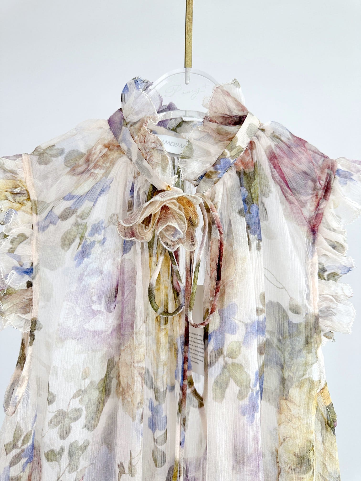 VÁY ZIMMERMANN Flower Vintage Dress