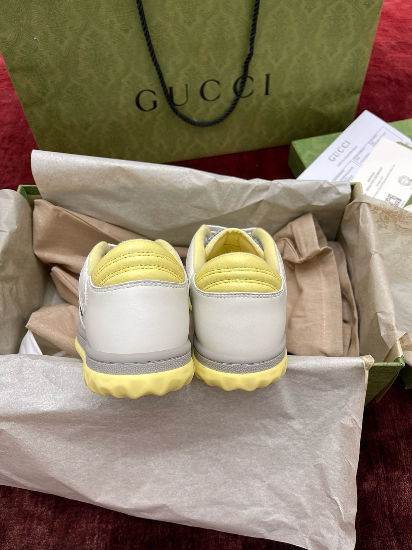 GIÀY GUCCI MAC80 SNEAKER UNISEX HIGH TOP QUALITY SHOES AAA