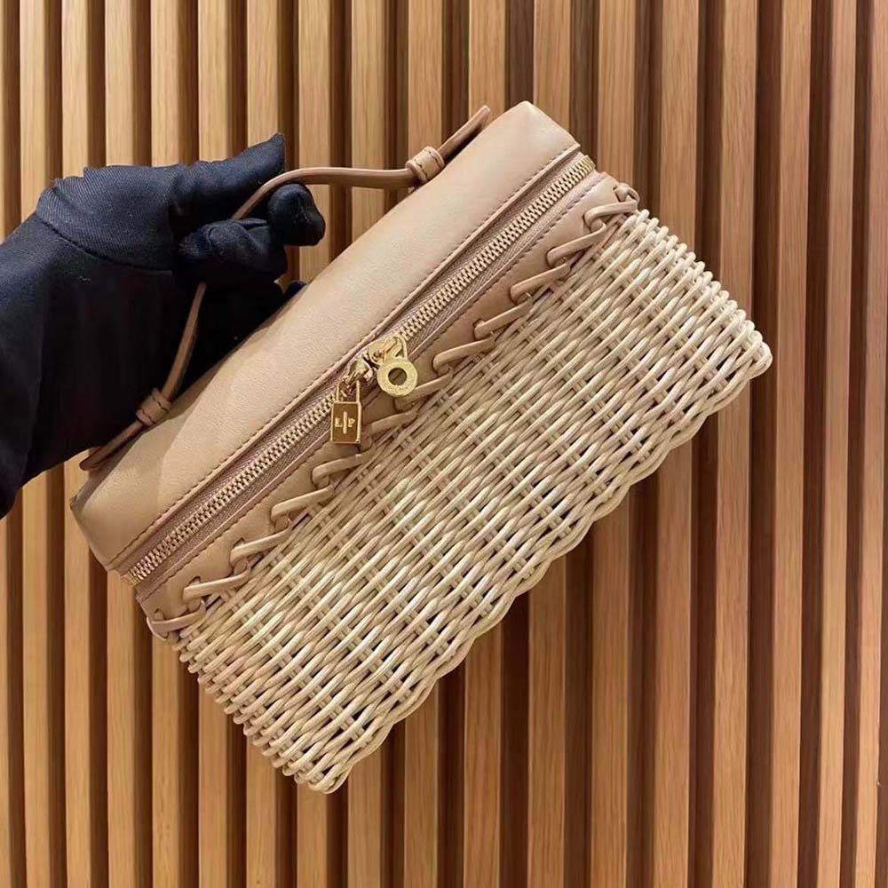 TÚI LORO PIANA Women Extra Pocket L19 East-West Wicker