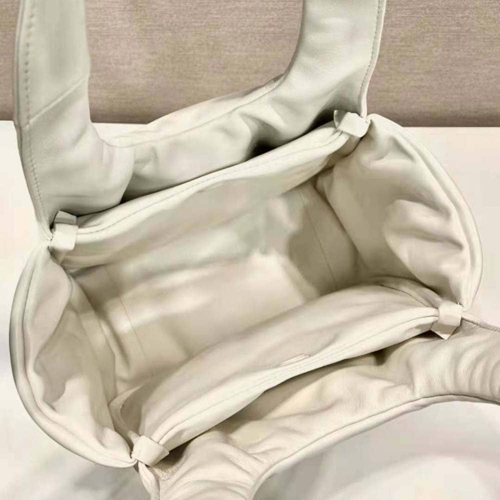 TÚI Prada Women Medium Padded Prada Soft Nappa Leather Bag-White