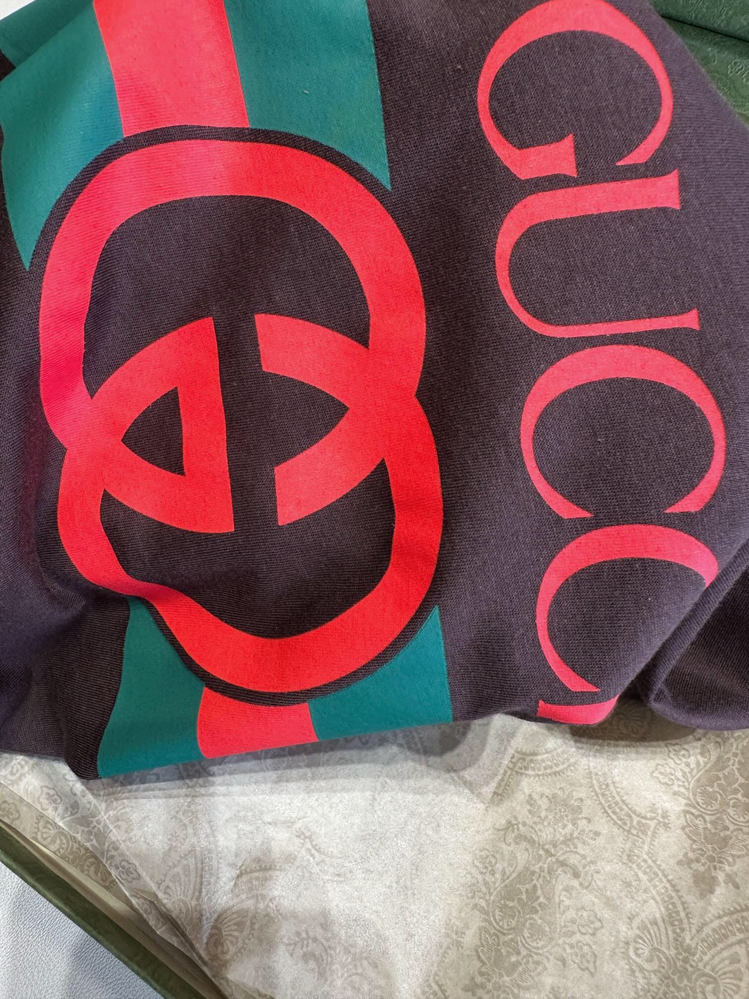 ÁO GUCCI GG T SHIRT MÀU NÂU UNISEX