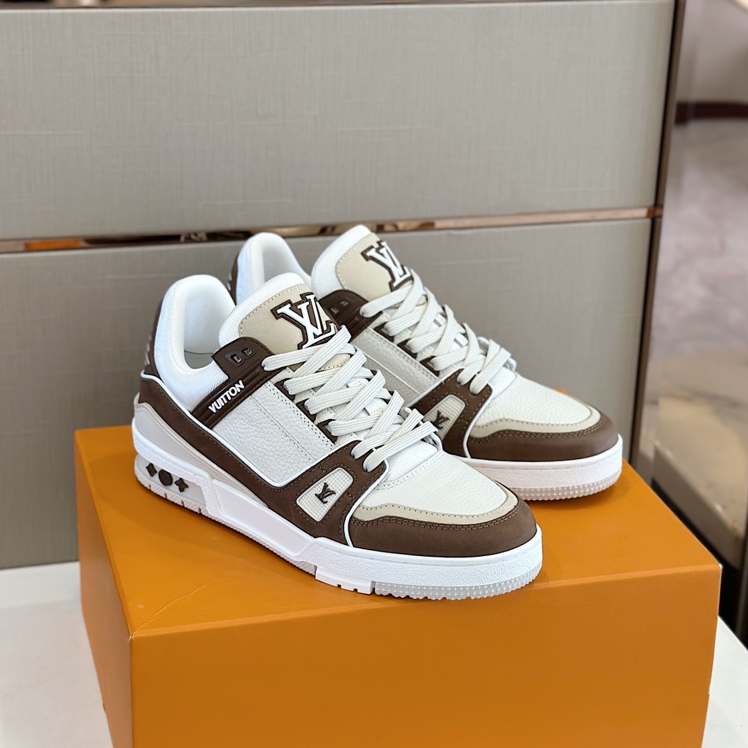 GIÀY LOUIS VUITTON TRAINER MONOGRAM SNEAKERS SHOES AAA
