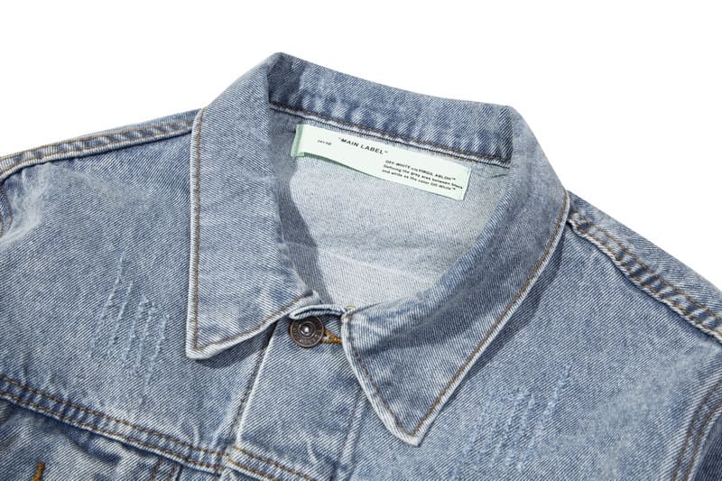 ÁO OFF-WHITE RED LABEL DENIM JACKET