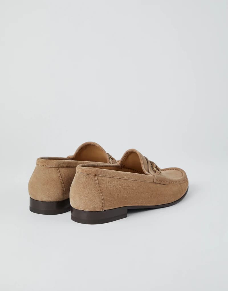 GIÀY BRUNELLO CUCINELLI LOAFER SUEDE SHOES AAA DA LỘN
