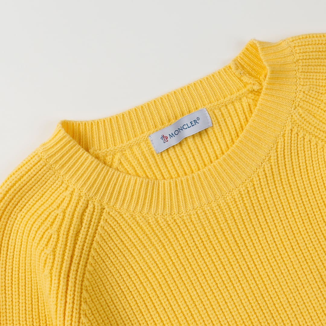 ÁO Moncler Yellow Sweater Unisex