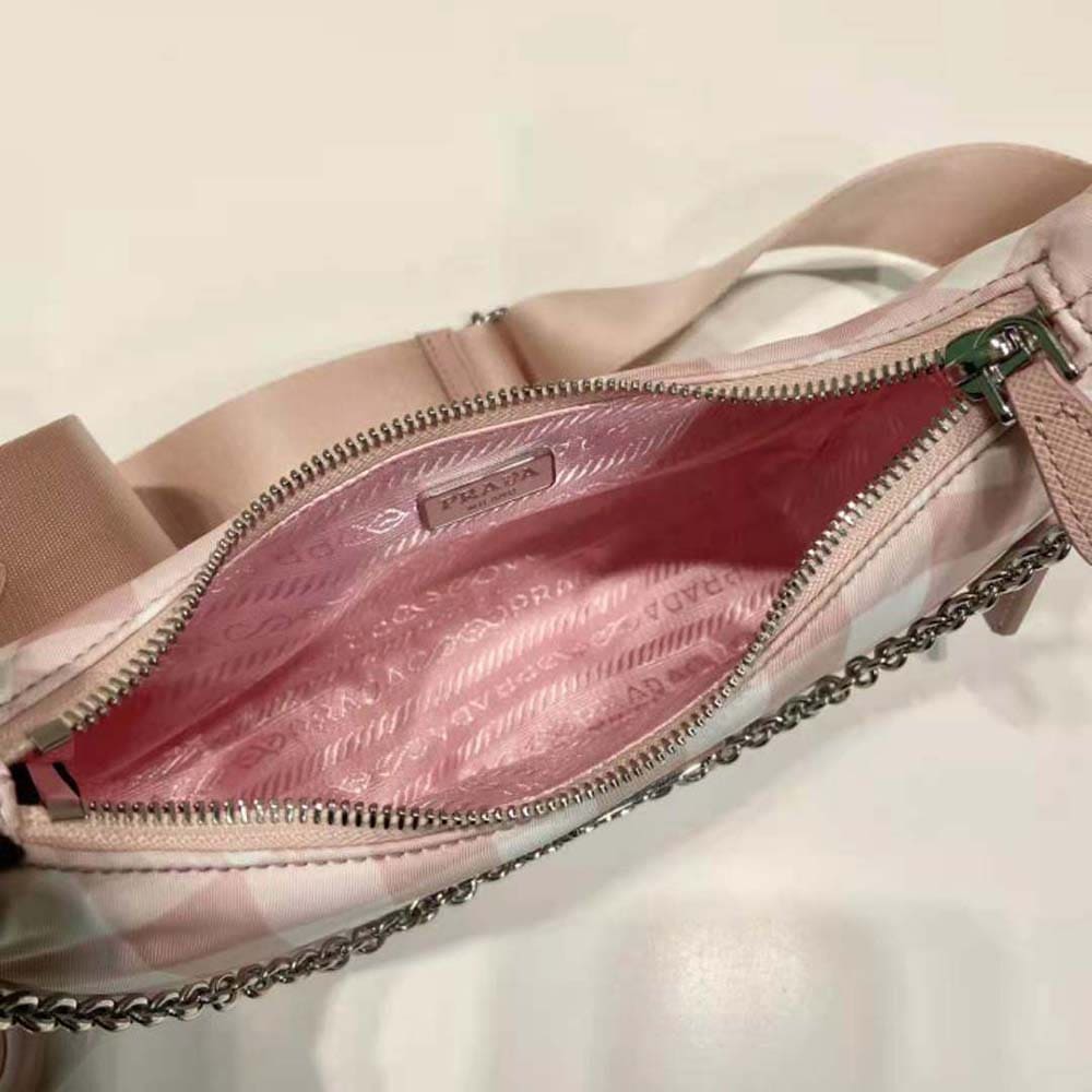 TÚI Prada Women Re-Edition 2005 Printed Re-Nylon Bag-Pink