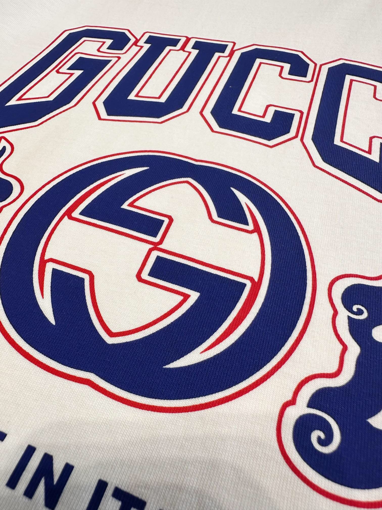 ÁO GUCCI GG T SHIRT MÀU TRẮNG UNISEX