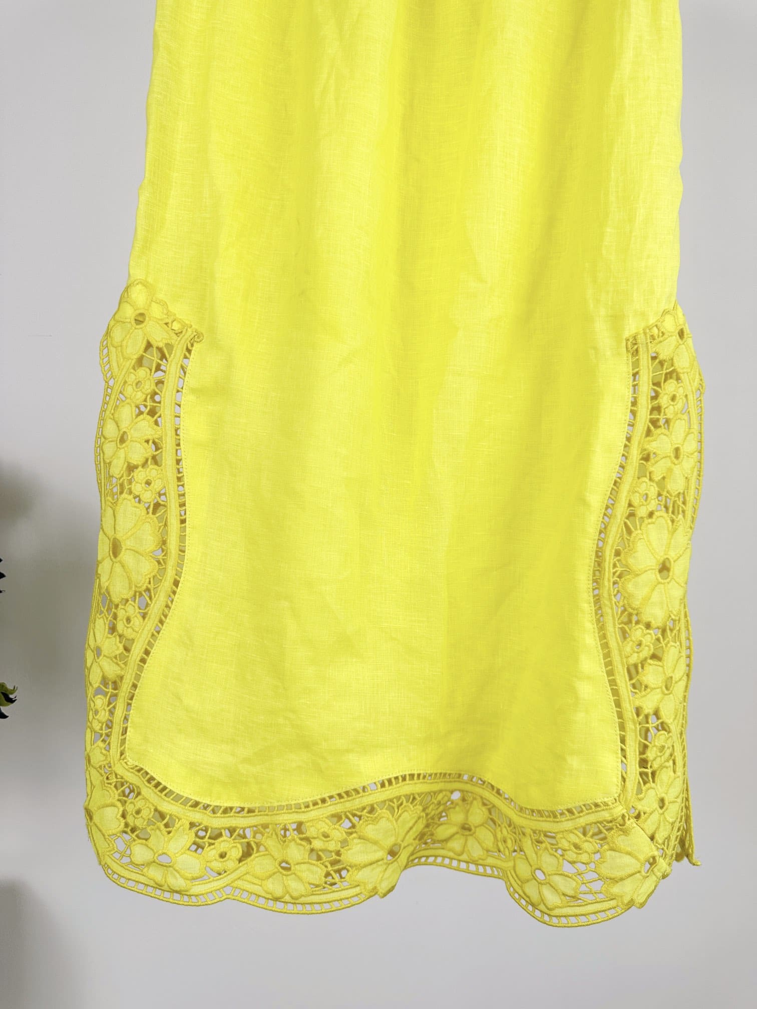 CHÂN VÁY ZIMMERMANN Vintage Flower Yellow Dress High Classy