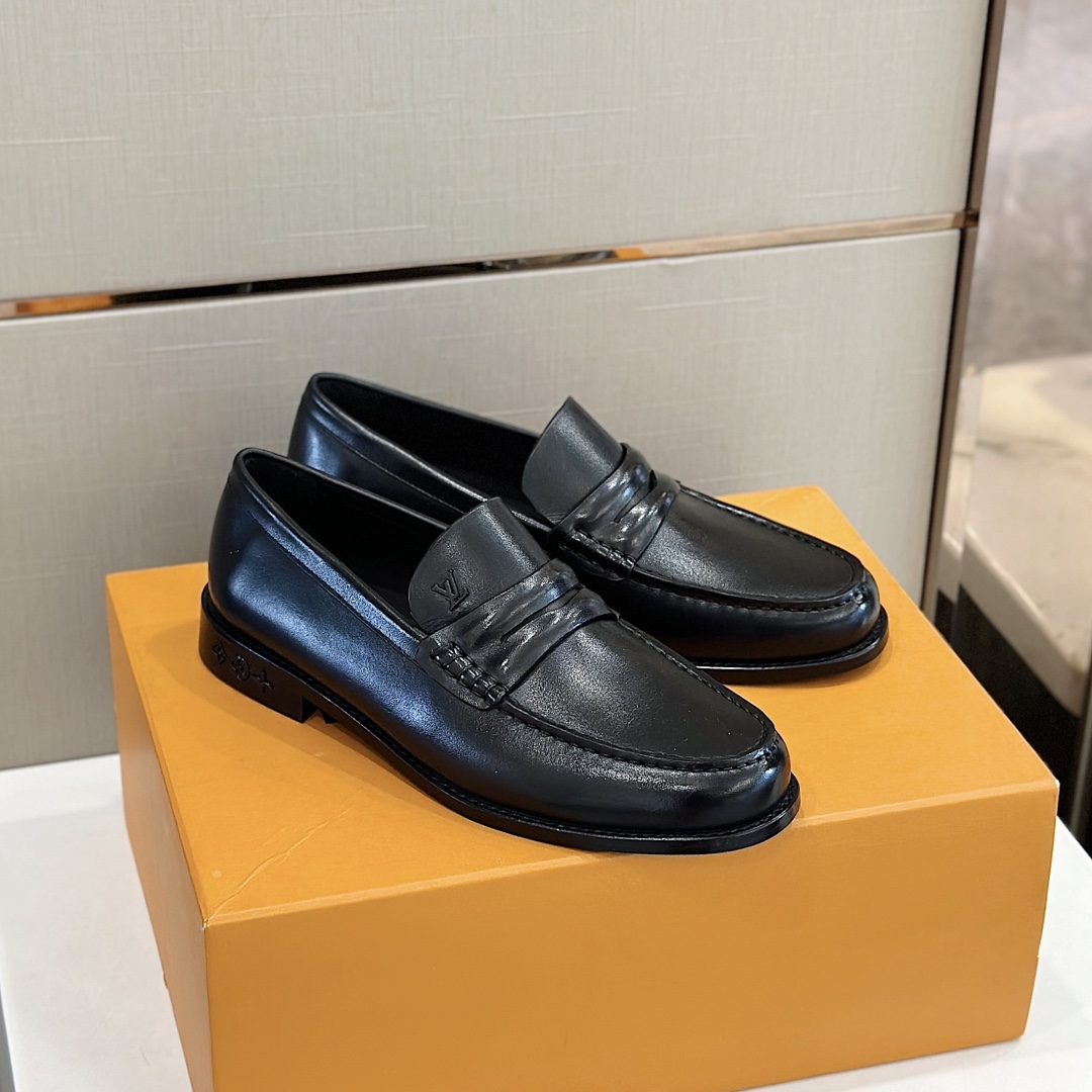 GIÀY LOUIS VUITTON GLOVE LOAFER SHOES AAA