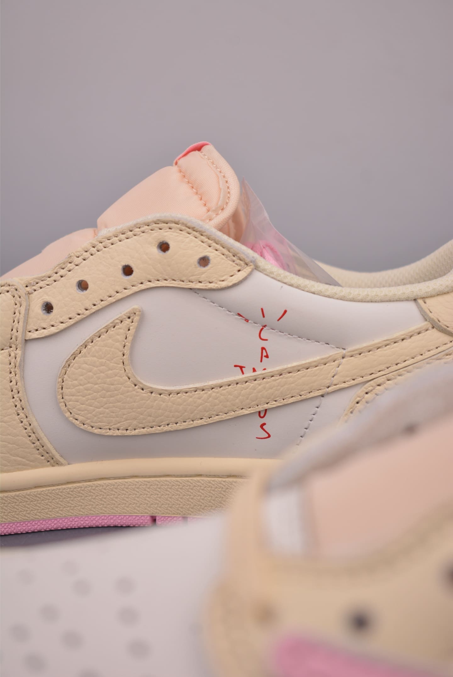 GIÀY TRAVIS SCOTT X AIR JORDAN 1 LOW SHY PINK TOP QUALITY SHOES AAA
