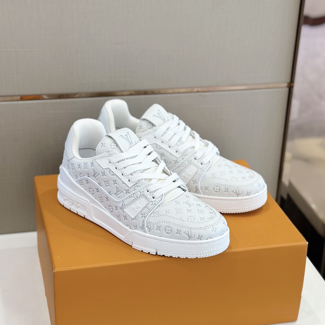GIÀY LOUIS VUITTON TRAINER MONOGRAM SNEAKERS SHOES AAA