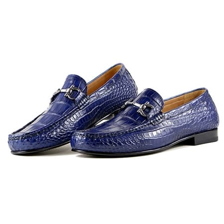 Giày lười nam da cá sấu Alligator có 4 màu