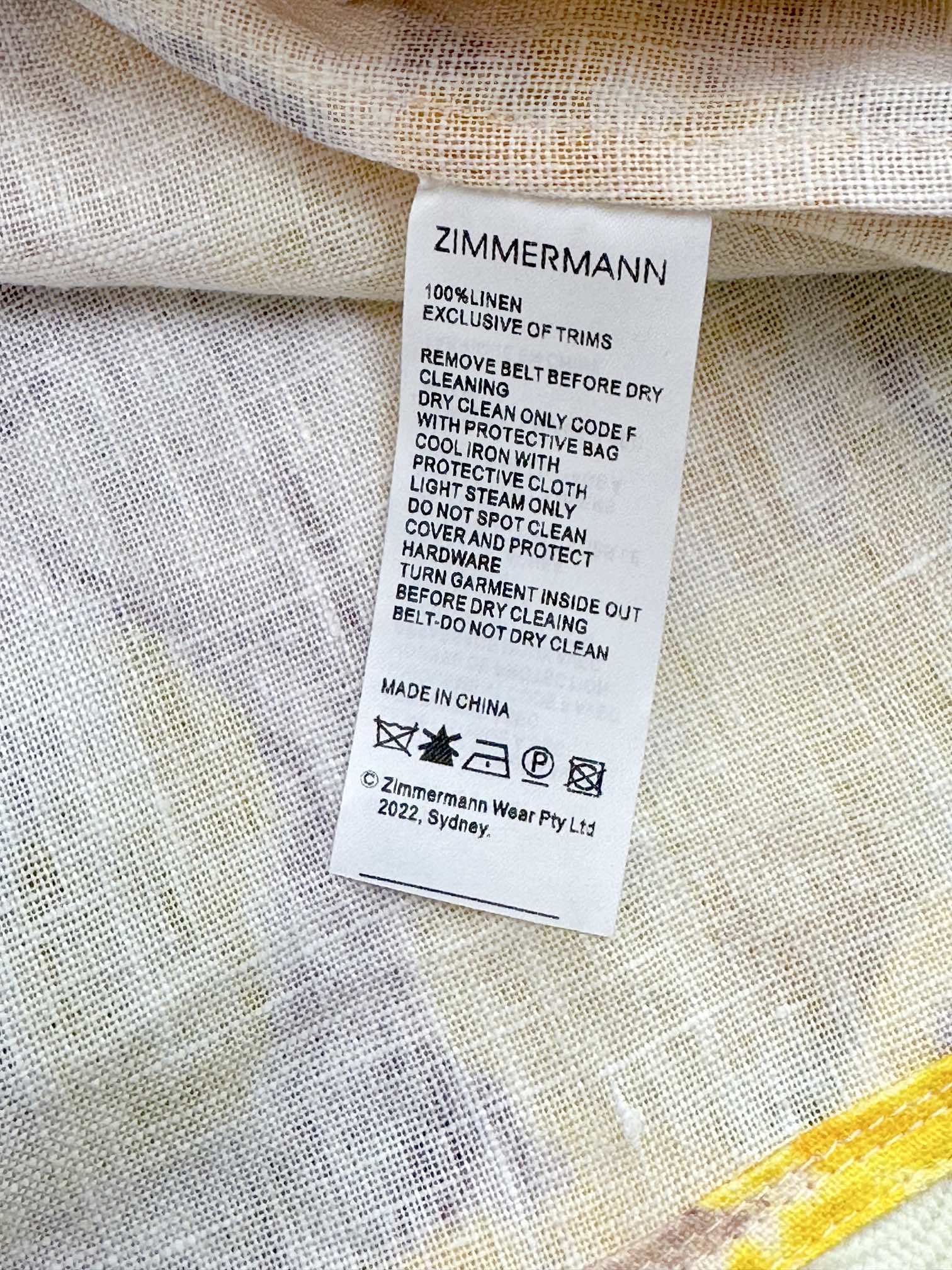 VÁY ZIMMERMANN Flower Vintage Dress
