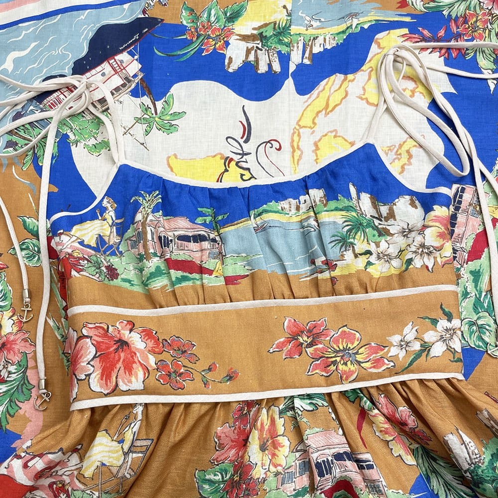 VÁY ZIMMERMANN Flower Vintage Dress High Classy