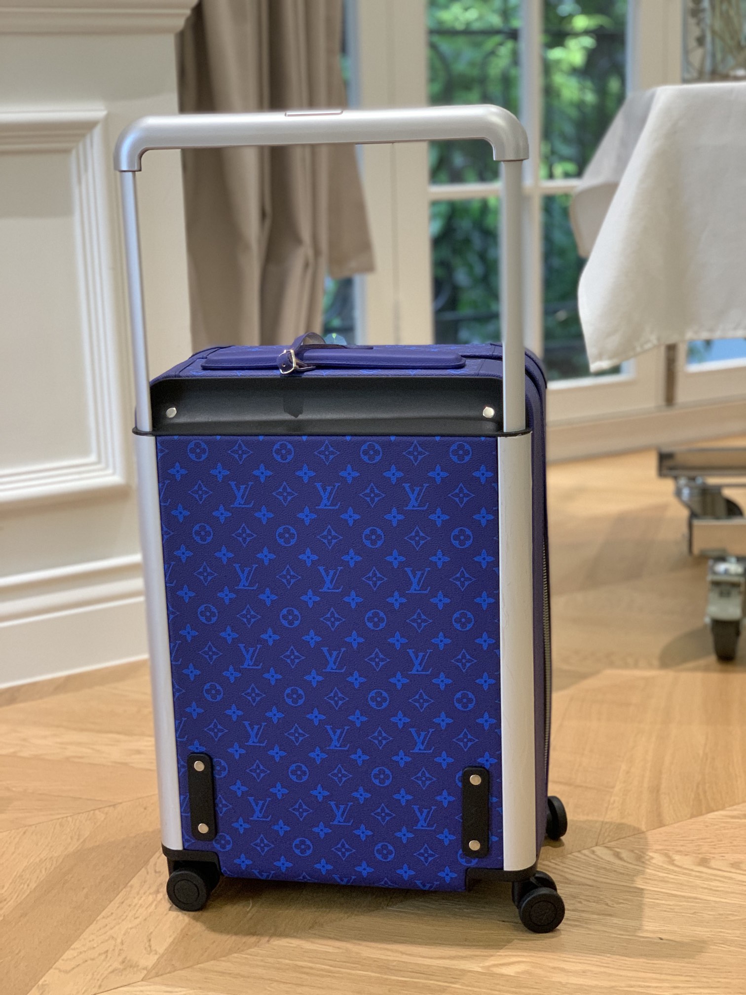 VALI LOUIS VUITTON HORIZON 55 DAMIER MONOGRAM BLUE