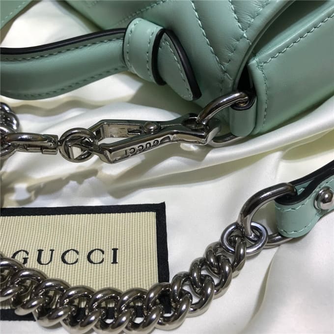 TÚI Gucci GG marmont mini top handle bag mint Top Quality
