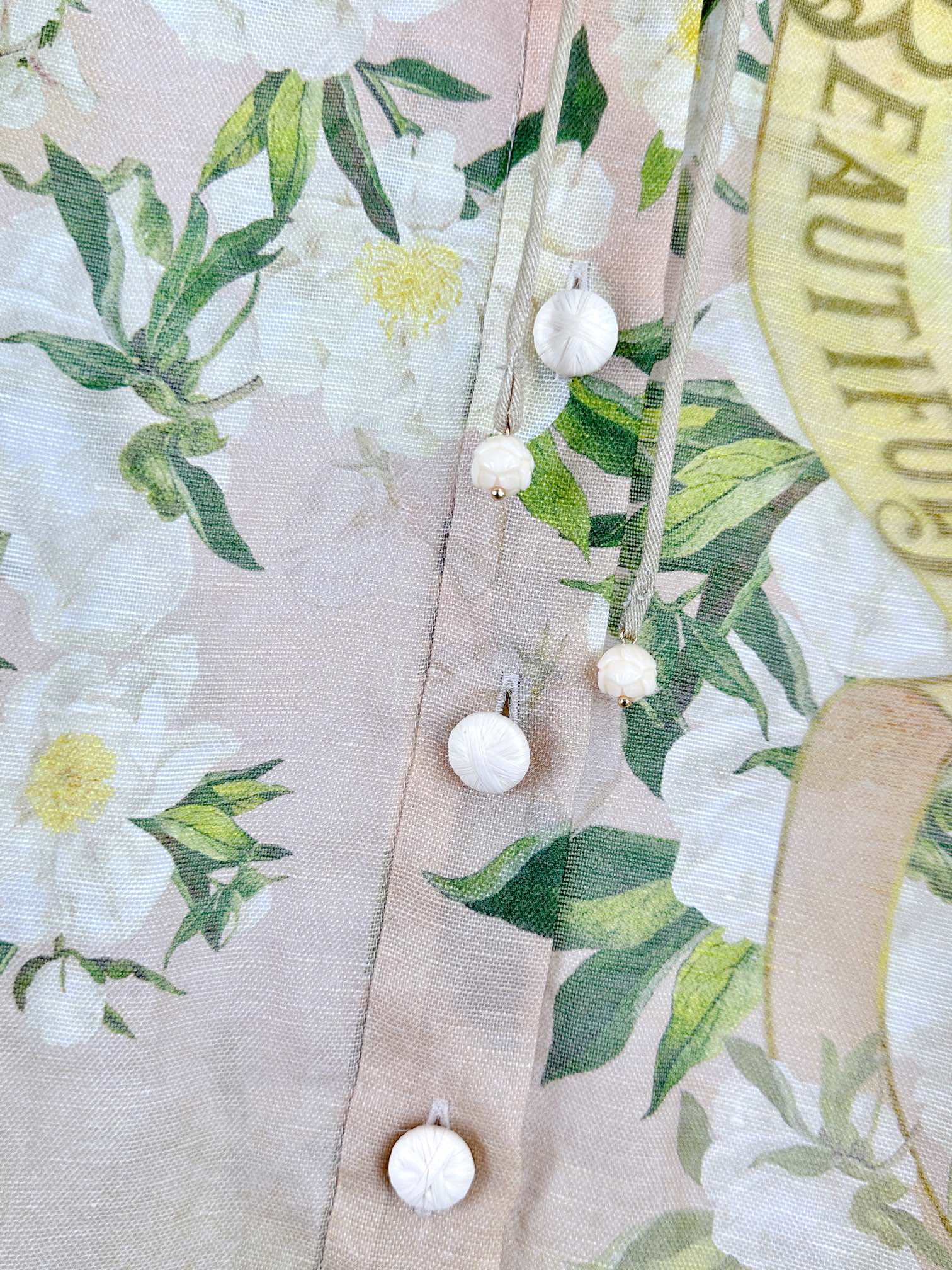 ÁO ZIMMERMANN Flower Vintage Dress