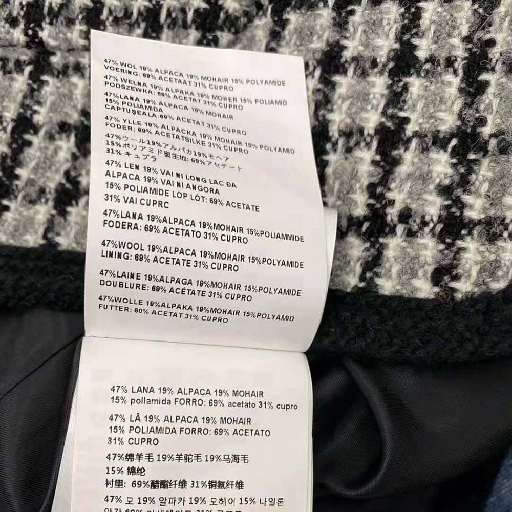 ÁO Miu Miu Women Single-breasted Boucle Jacket with Embroidered Logo