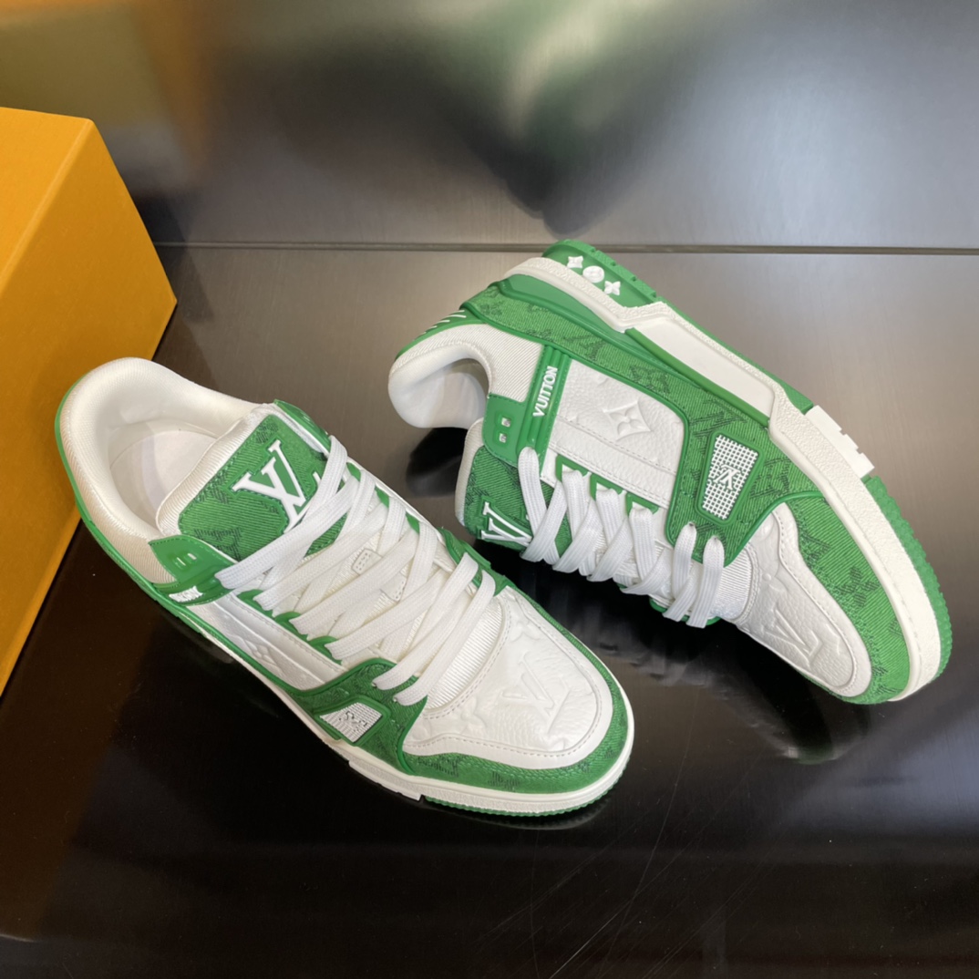 GIÀY LOUIS VUITTON TRAINER MONOGRAM SNEAKERS SHOES AAA