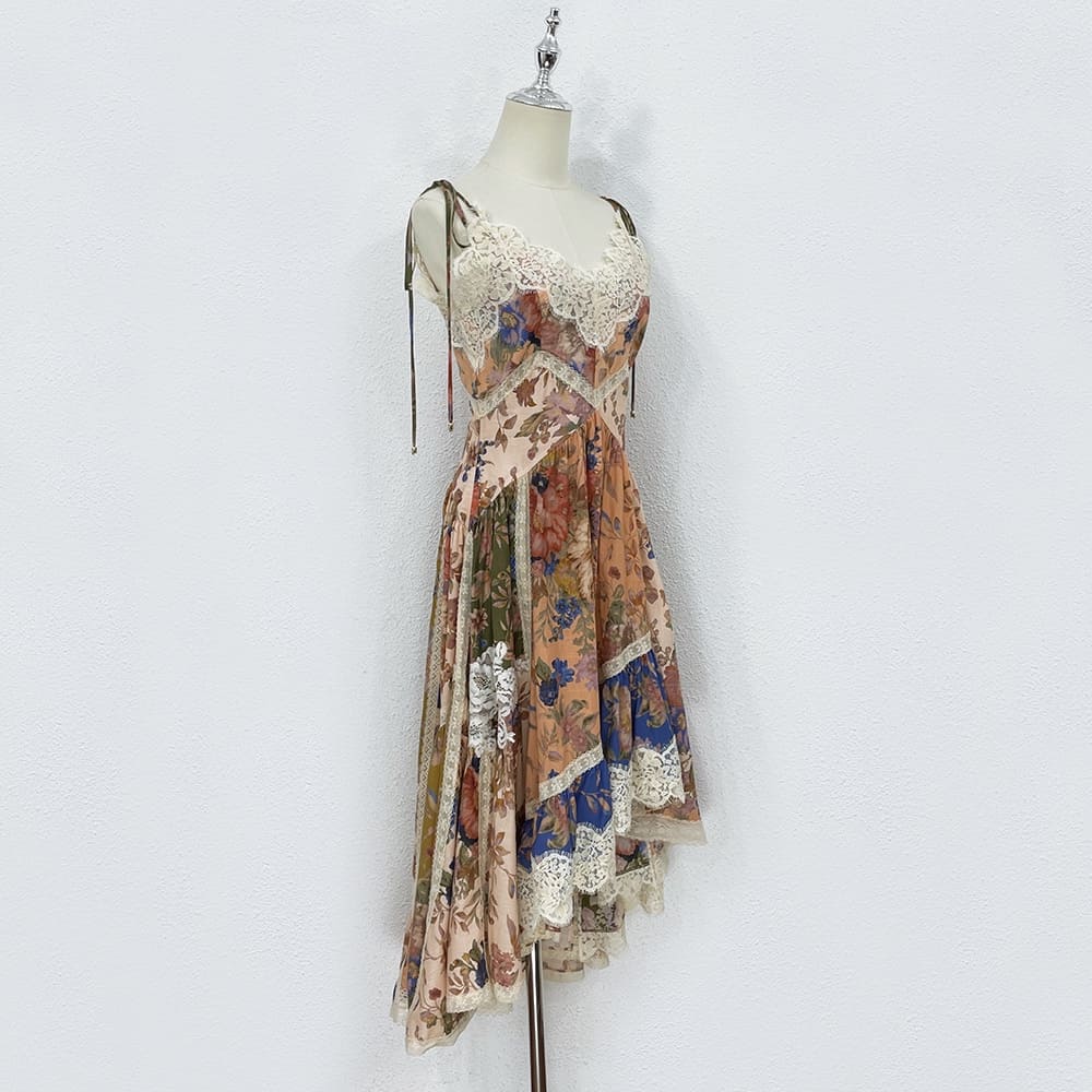 VÁY ZIMMERMANN Flower Vintage Dress High Classy
