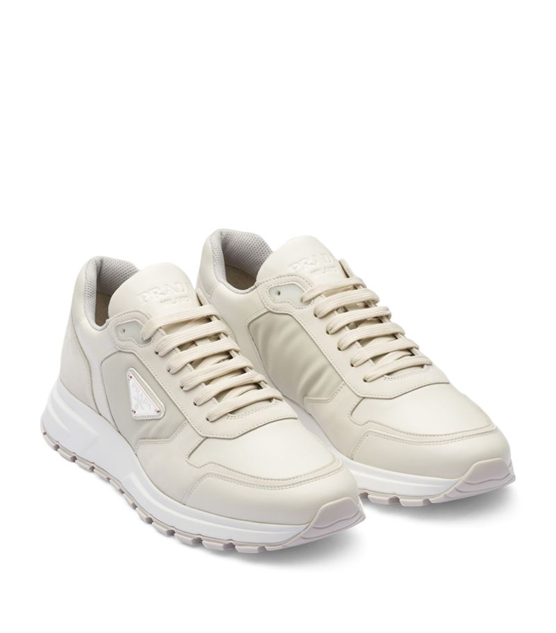 GIÀY PRADA Nubuck and Nylon Sneakers